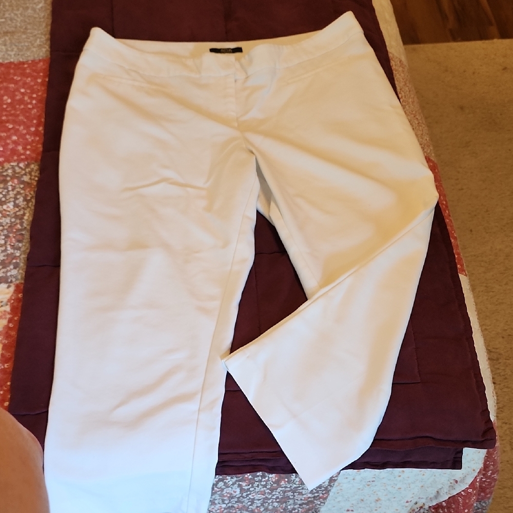 Apt. 9 Women's White Straight Leg Pants